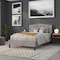 Flash Furniture Full Cambridge, Headboard, Gray Fabric HG-HB1708-F-LG-GG - alternate 4